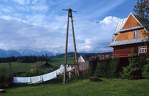 Bukowina, tatrzańska, wieś